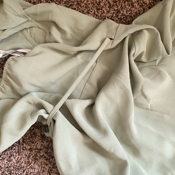 Green wrap sundress - Picture 6 of 6